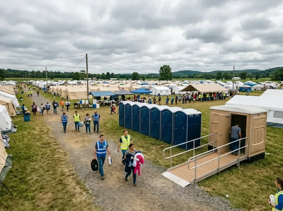 disaster-relief-camp-restrooms-010 — frequently asked questions, Dumpster & Portable Bathrooms Rental in Stallion Springs, CA